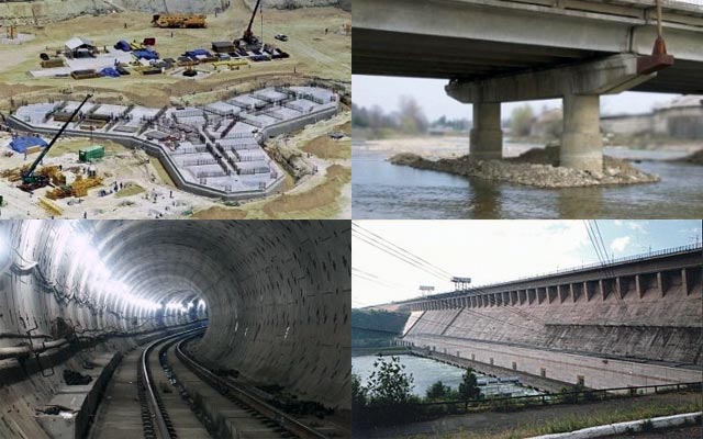 Применение бетона серии В35